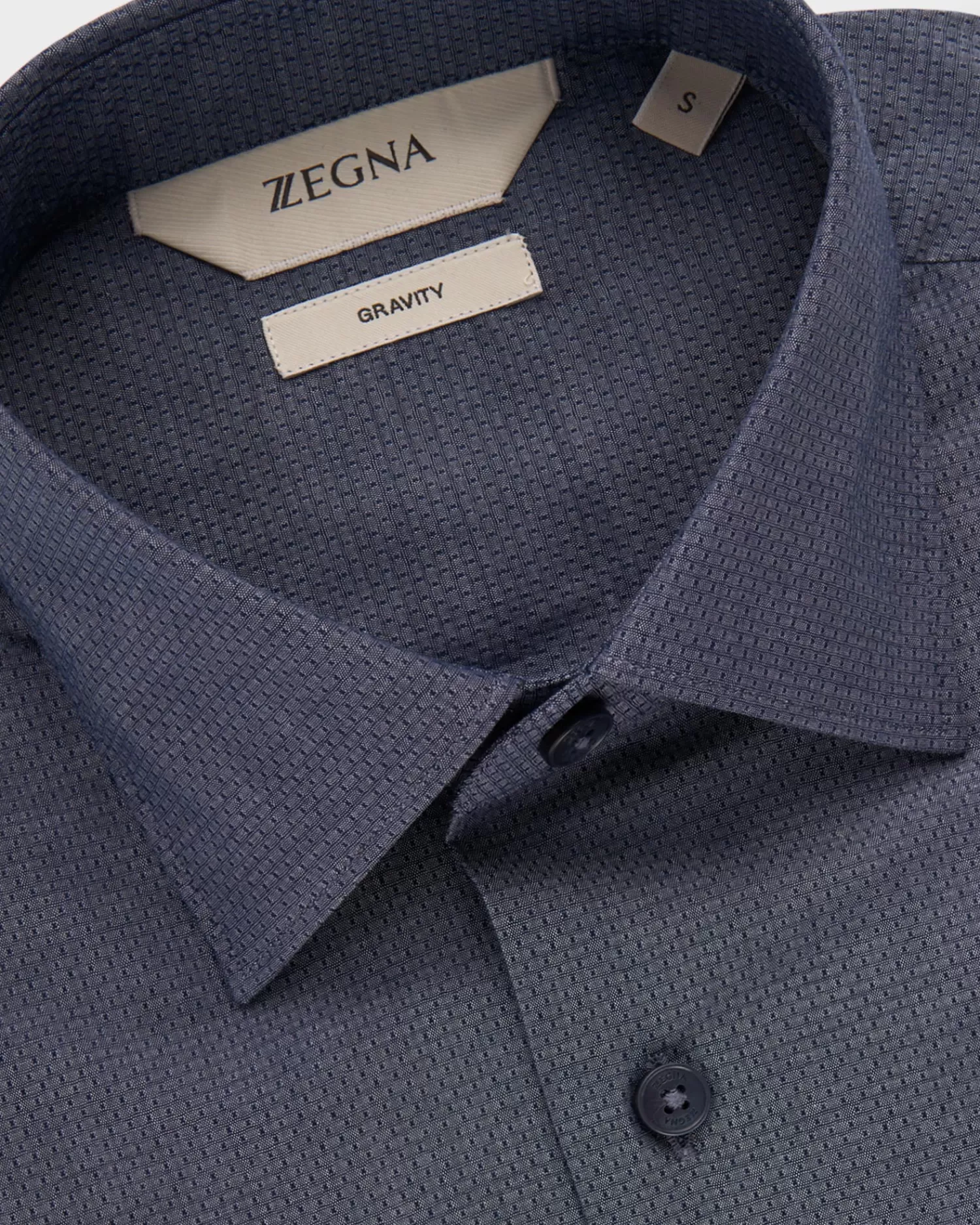 Z Zegna Blue Gravity Shirt^ Casual Shirts